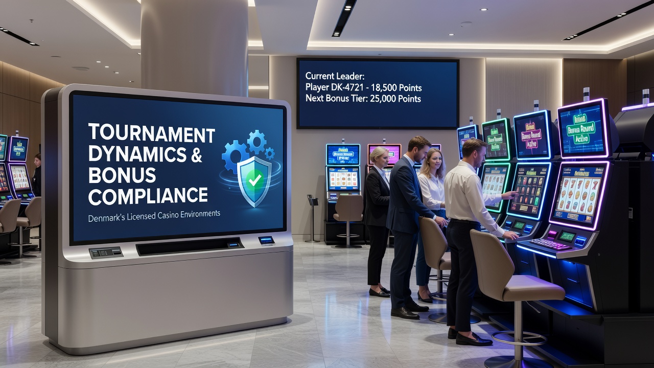 Grafisk fremstilling af bonusregler og compliance-overvågning i online casinoer